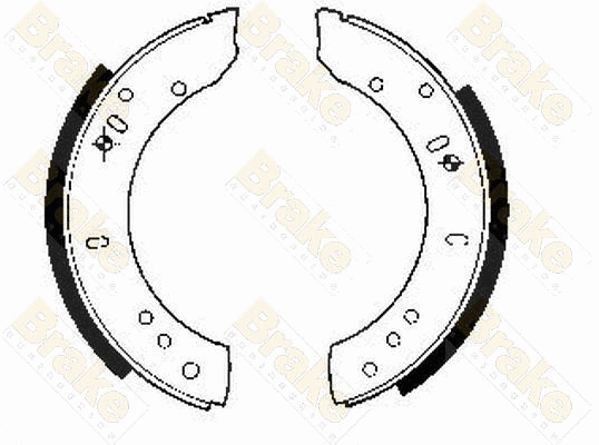 Brake Shoe Set (SH2082)