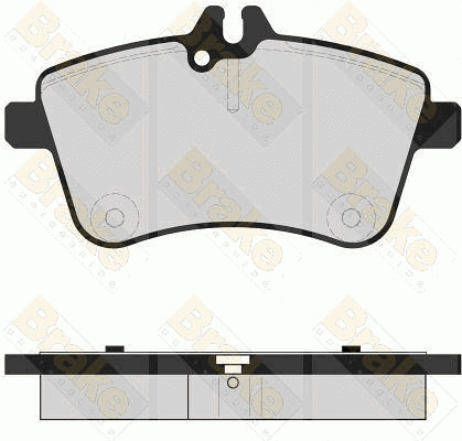 Brake Pad Set, disc brake (PA1631)