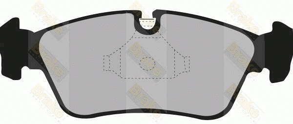 Brake Pad Set, disc brake (PA1179)