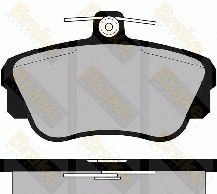 Brake Pad Set, disc brake (PA556)