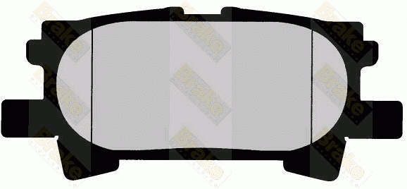 Brake Pad Set, disc brake (PA1650)