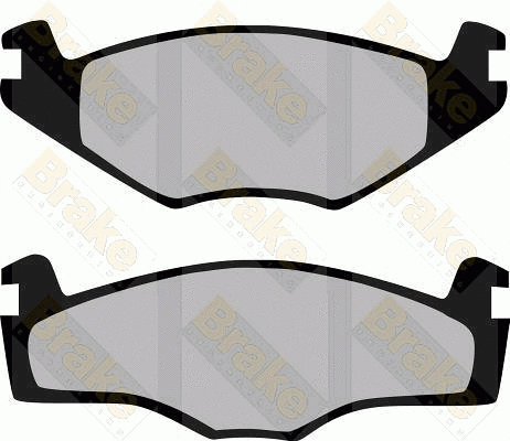 Brake Pad Set, disc brake (PA375)