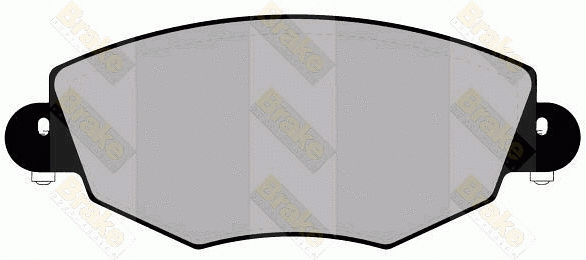 Brake Pad Set, disc brake (PA1267)