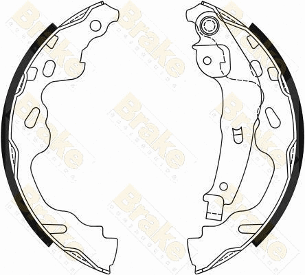 Brake Shoe Set (SH2546)