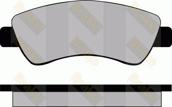 Brake Pad Set, disc brake (PA1290)