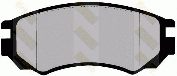 Brake Pad Set, disc brake (PA800)