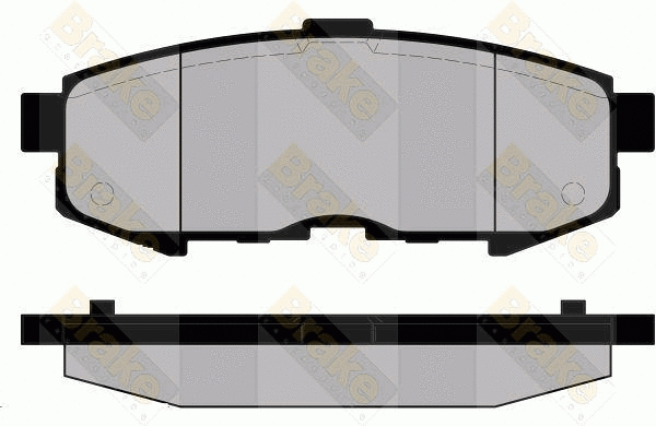 Brake Pad Set, disc brake (PA1891)