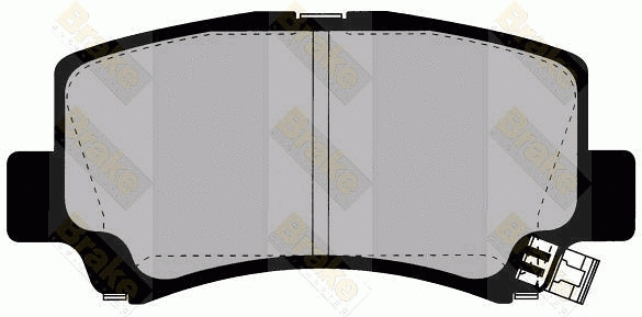 Brake Pad Set, disc brake (PA1298)