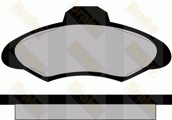 Brake Pad Set, disc brake (PA573)
