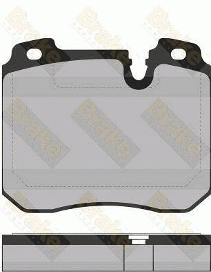 Brake Pad Set, disc brake (PA1423)