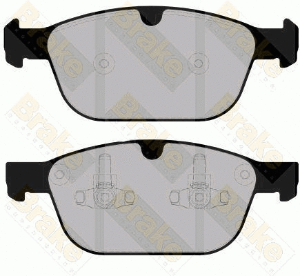 Brake Pad Set, disc brake (PA1859)