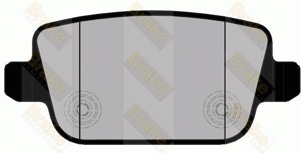 Brake Pad Set, disc brake (PA1697)