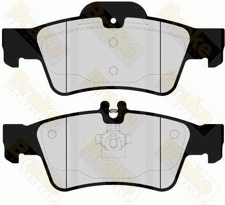 Brake Pad Set, disc brake (PA1635)