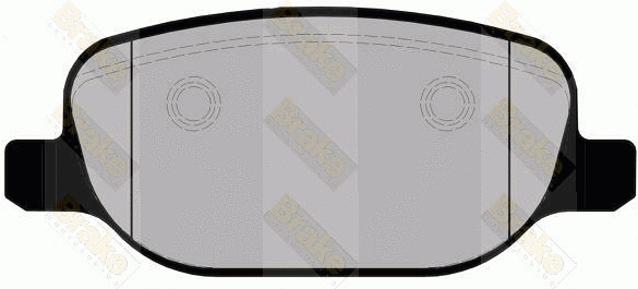 Brake Pad Set, disc brake (PA1685)