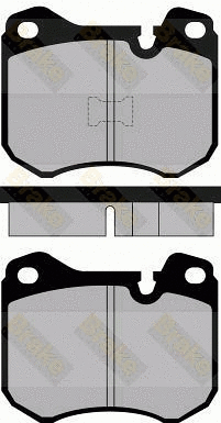 Brake Pad Set, disc brake (PA397)