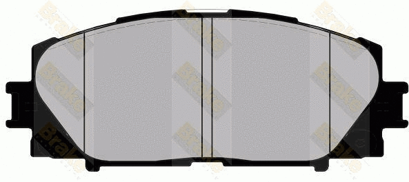 Brake Pad Set, disc brake (PA1749)