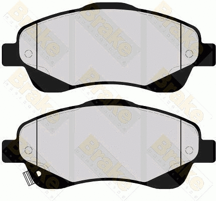 Brake Pad Set, disc brake (PA1613)