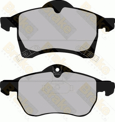 Brake Pad Set, disc brake (PA1176)
