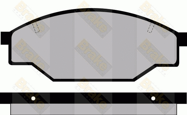 Brake Pad Set, disc brake (PA473)