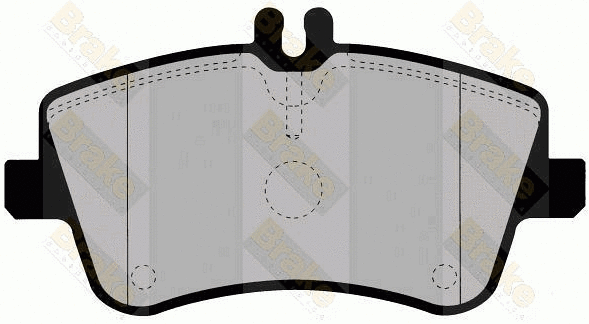 Brake Pad Set, disc brake (PA1367)