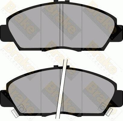 Brake Pad Set, disc brake (PA984)