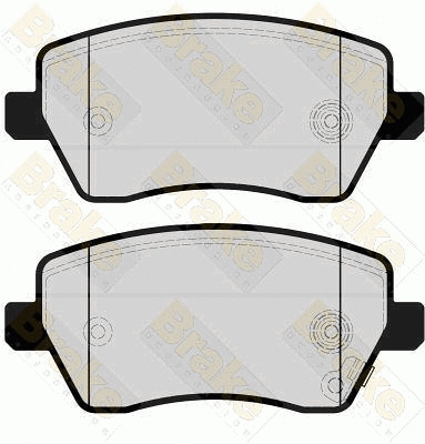 Brake Pad Set, disc brake (PA1679)