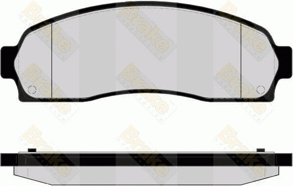 Brake Pad Set, disc brake (PA1682)