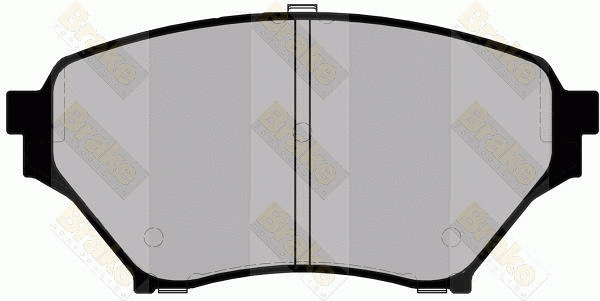 Brake Pad Set, disc brake (PA1496)