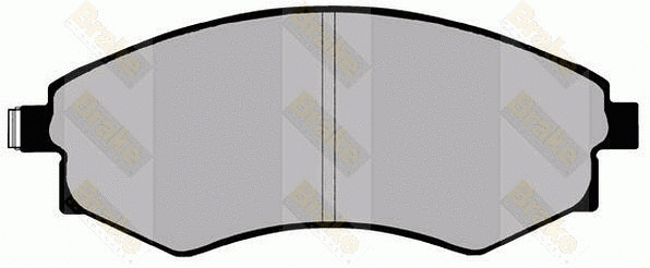 Brake Pad Set, disc brake (PA747)