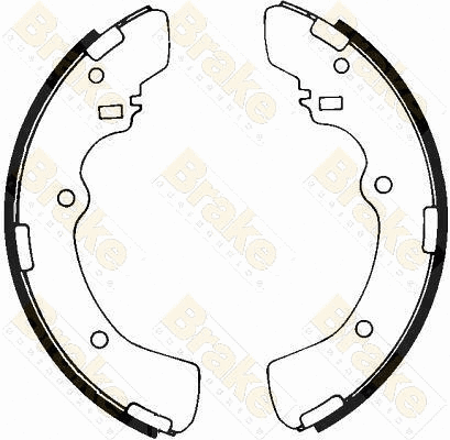 Brake Shoe Set (SH2327)