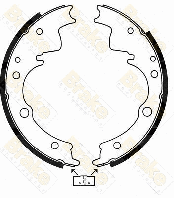 Brake Shoe Set (SH1148)