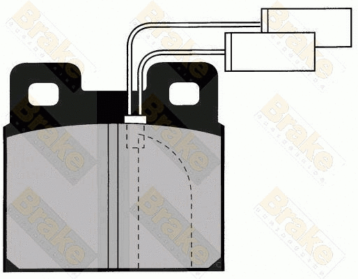 Brake Pad Set, disc brake (PA431)