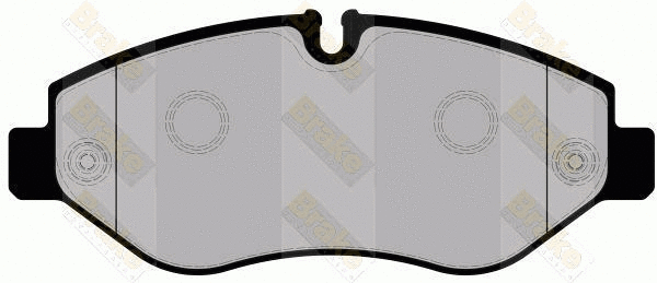 Brake Pad Set, disc brake (PA1786)