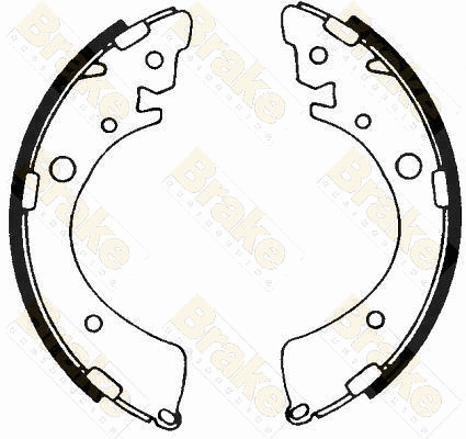 Brake Shoe Set (SH1245)