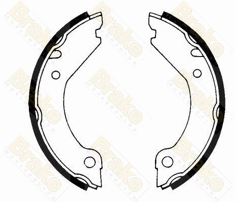 Brake Shoe Set, parking brake (SH1204)