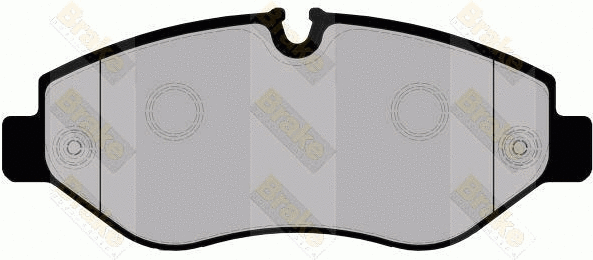Brake Pad Set, disc brake (PA1701)