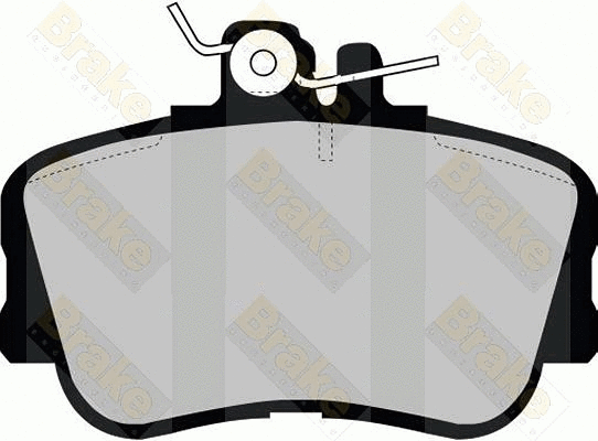 Brake Pad Set, disc brake (PA969)