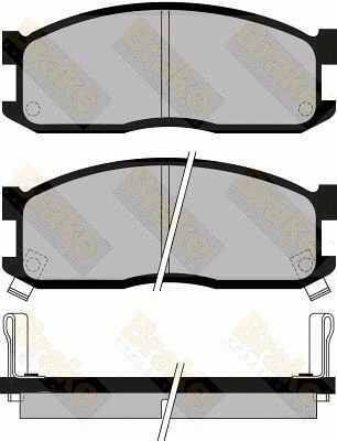 Brake Pad Set, disc brake (PA468)