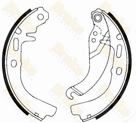 Brake Shoe Set (SH2186)