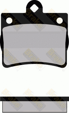 Brake Pad Set, disc brake (PA1184)