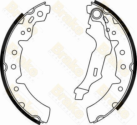Brake Shoe Set (SH2554)