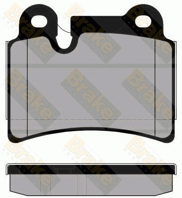 Brake Pad Set, disc brake (PA1807)