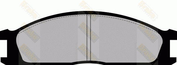 Brake Pad Set, disc brake (PA476)