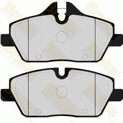 Brake Pad Set, disc brake (PA1661)