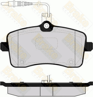 Brake Pad Set, disc brake (PA1574)