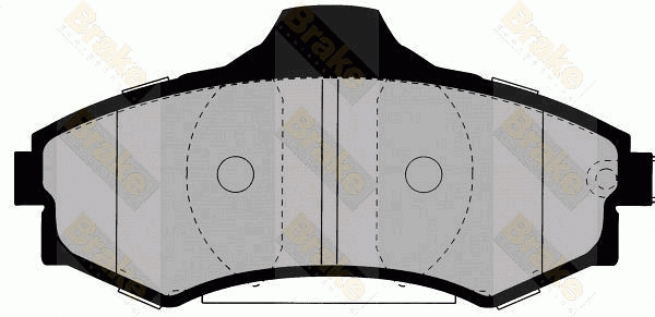 Brake Pad Set, disc brake (PA1354)