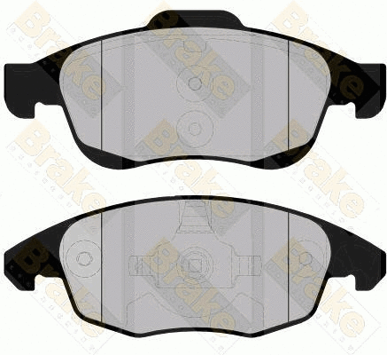 Brake Pad Set, disc brake (PA1686)