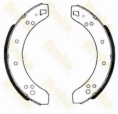 Brake Shoe Set (SH2070)
