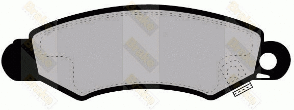 Brake Pad Set, disc brake (PA1303)