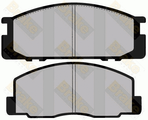 Brake Pad Set, disc brake (PA1527)